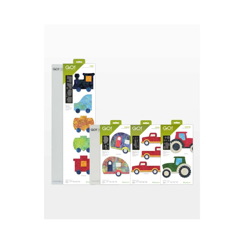 Accuquilt GO! Camions, tracteurs et trains