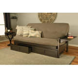 Anders Full / Double 79'' Upholstered Tight Back Convertible Sofa