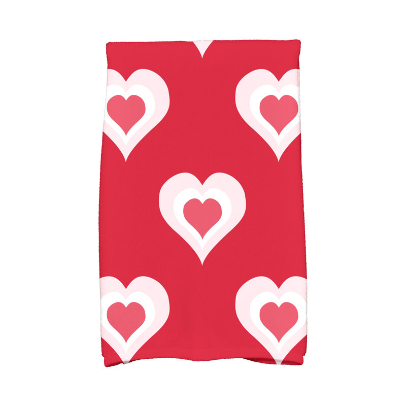 Débarbouillette Love Love in the Air, Rouge