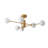 6 - Light Frosted Glass Semi-flush Mount-1157691283