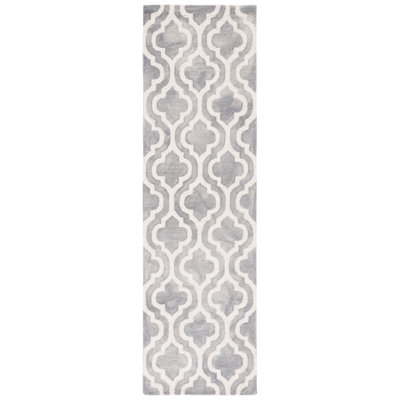 Adelei Hand Tufted Wool Geometric Rug