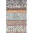 Capri Hand Tufted Wool/Cotton Southwestern Rug in Ivory/Charcoal-1241545769