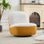 Chaise d'appoint pivotante rembourrée-556529051