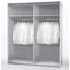 Seon Manufactured Wood Wardrobe