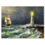 Phare sur la plage - art nautique et côtier sur toile-2115143883-2115143926