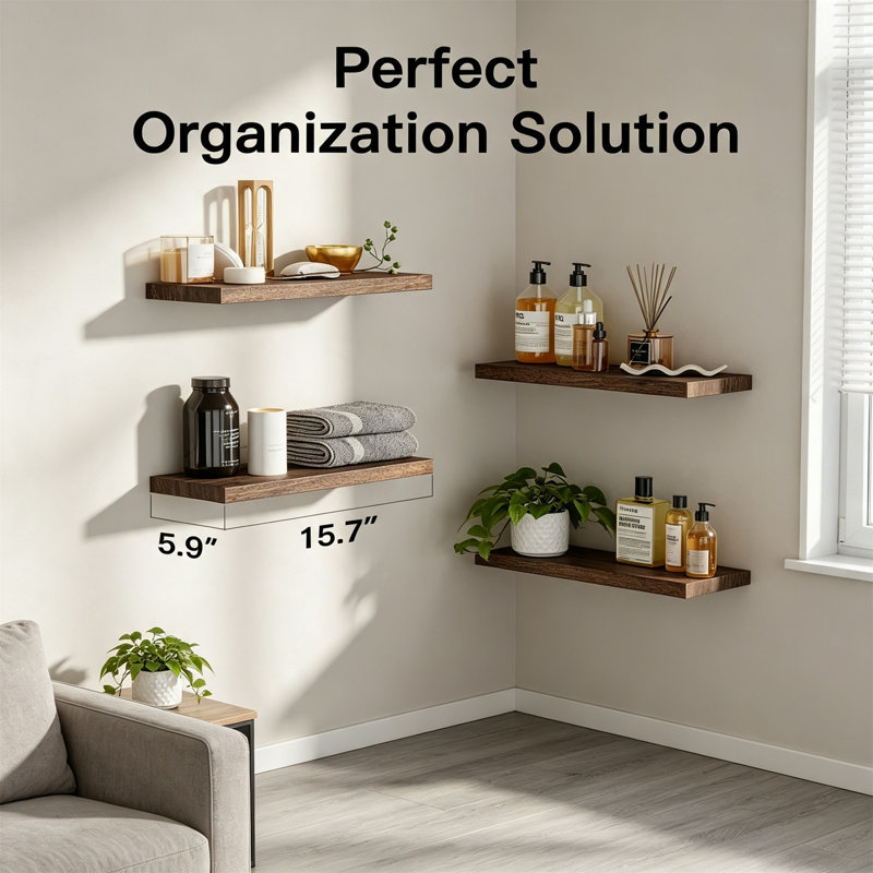 40cm Floating Shelves for Wall