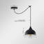 - Light Black Dome Pendant-161222584