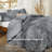 Bedsure Tufted Embroidery All-Season Microfiber Comforter Set-110508883-128847112