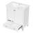 Bathroom Vanity With Ceramic Sink - 30", White, Solid Construction Cabinet 30" White Wood & , And Modern Function