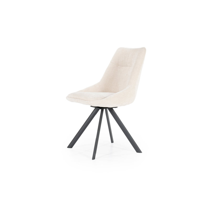 Dining Chair Upholstered Dining Chair, White