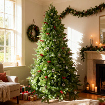 Lighted Artificial Christmas Tree