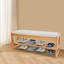 Banc de rangement pour chaussures 4 paires