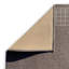 Tapis gris touffeté à motif géométrique Everleaner-97093351