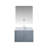 30 " W Free Standing Wall Mounted 1 Single Vanity Bathroom Vanity With Top with Mirror-330516520-377528529