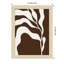 Retro Matisse Inspired Abstract Botanical 2 Brown-1552394913-1552394914
