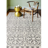 Wool Floral Indoor Rug