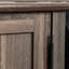 Crédence, tablettes ajustables, armoire d'appoint