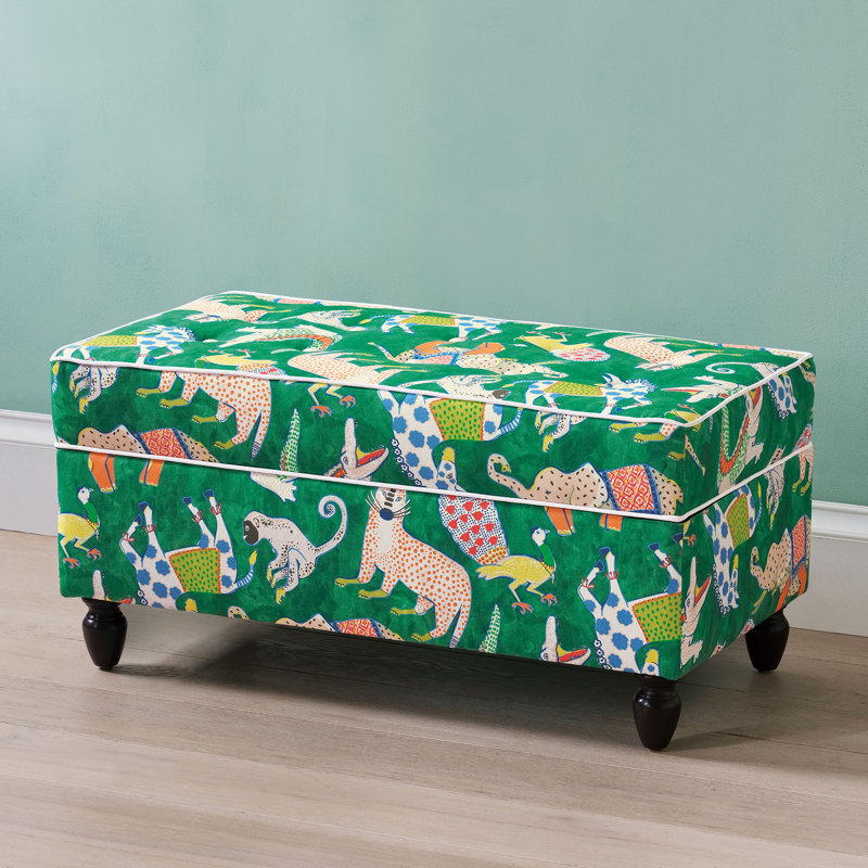 Repose-pieds rectangulaire avec rangement Hullabaloo