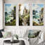 «England Majestic Cliffsengland Landscape», 3 pièces sur toile-1850067094-1850067085