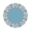 Pearl Bow Colony Vegan Leather Round Coasters-1480159594