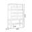Light-grey Solid Wood Accent Cabinet