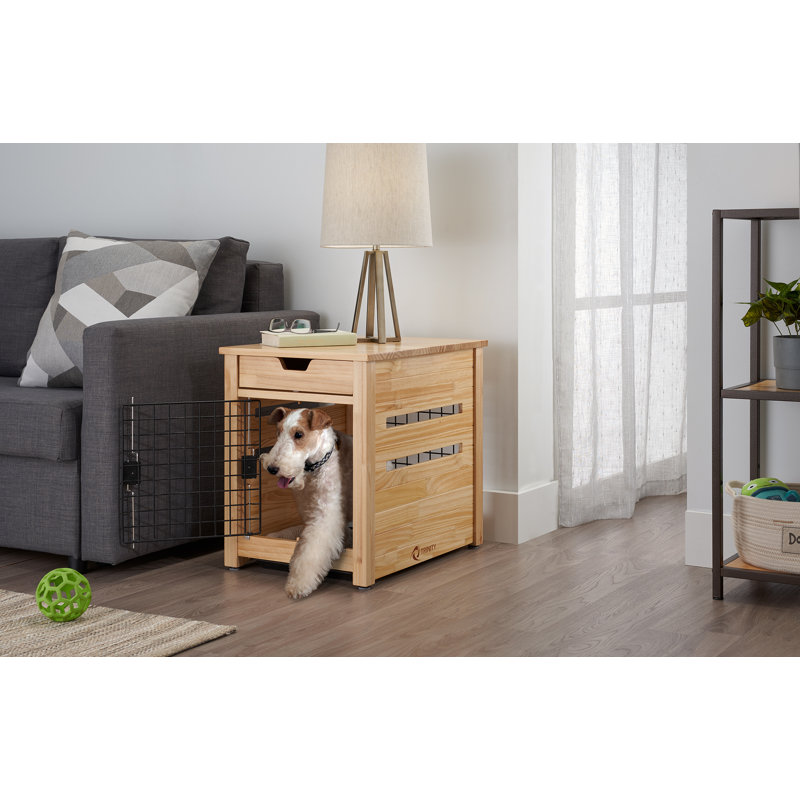 Caisse pour animaux Abasi, Naturel