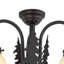 Lustre en roue de chariot à 3 lumières Kynslea-38731231