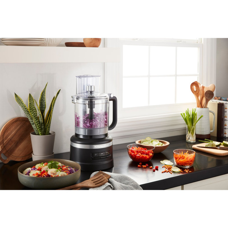 KitchenAid® 13-Cup Food Processor, Matte Black