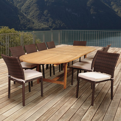 Ensemble repas 11 pièces avec coussins Anautica