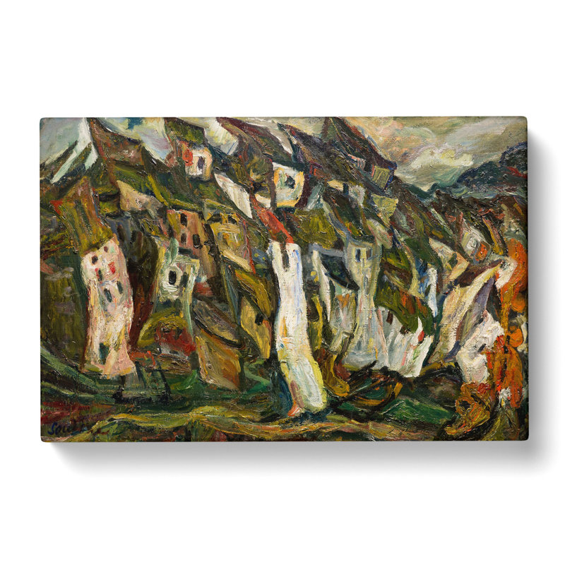 Houses by Chaim Soutine - Wrapped Canvas, 35cm H x 50cm W x 3cm D