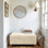 Housse extensible pour repose-pieds - Facile à nettoyer et durable - Collection Comfort