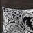 7 Piece Printed Comforter Set Black