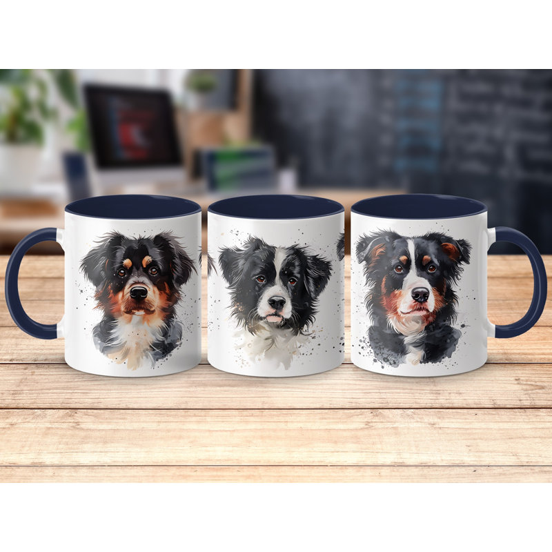 Mug, 3, Navy