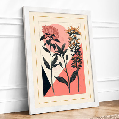 Garden Study Botanical - Framed Print