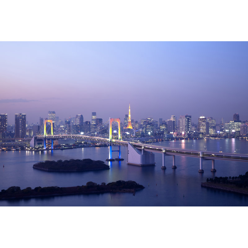 Clairissa " View Of Downtown Tokyo " by Plusphoto, 8" H x 12" W