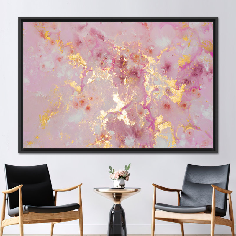 Print on Canvas, 20 cm H x 30 cm W, Black Floater Framed