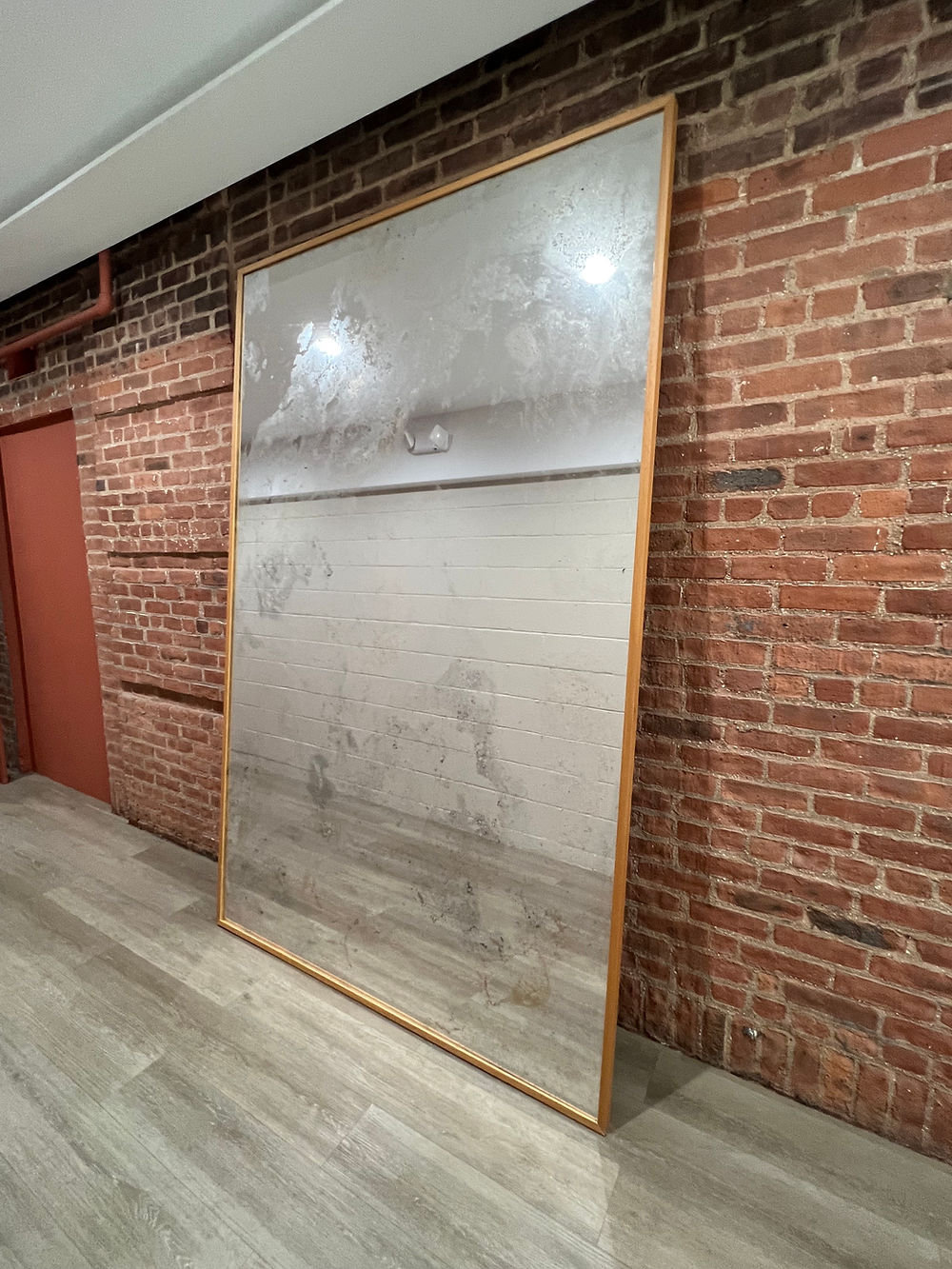 LiteMirror Solid Wood Rectangle Floor Mirror | Wayfair