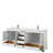 Deborah 80'' Double Bathroom Vanity with Marble Top-51712444-51712445-97791431