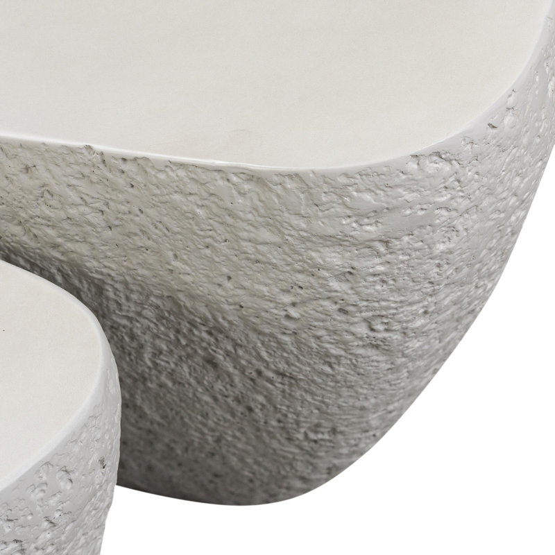 Concrete Outdoor Coffee Table , 40'' in. W 24'' in. D