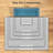 Two Tone Fringed Area Rug-115616294