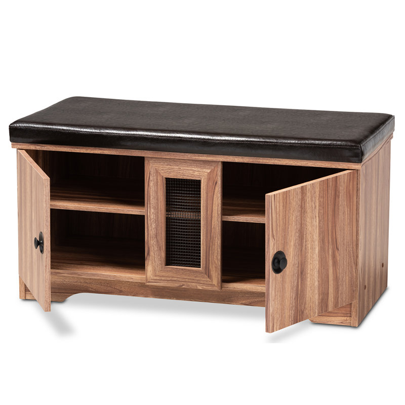 8 Pair Shoe Storage Bench