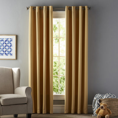 Mcmanus Room Darkening Thermal Grommet Curtain Panels