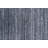 Lori Baft Gabbeh Solid Color Striped Charcoal Handmade Wool N.Charcoal Modern Contemporary Hand-Knotted Area Rug-601304377