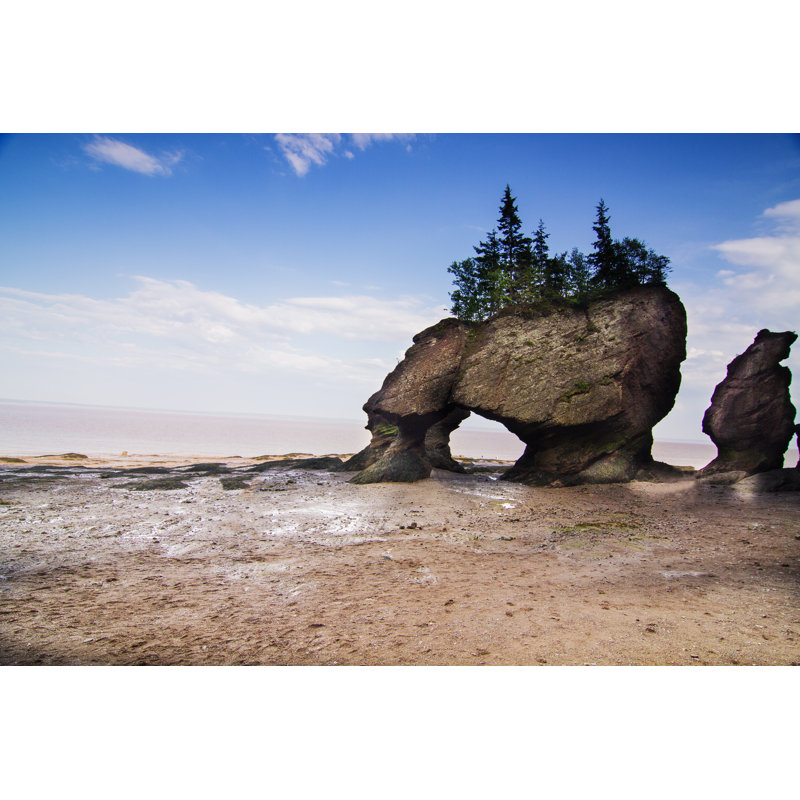 Baie de Fondy par Mirceax - photographie sur toile tendue, H 20 po x l 30 po