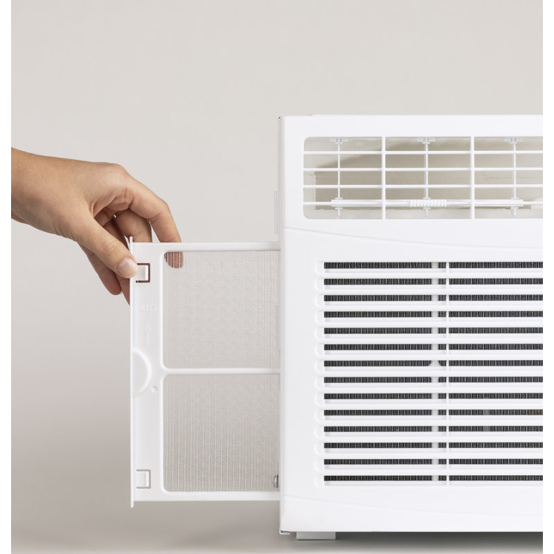 White 5000 BTU Window Air Conditioner with Remote and Sleep Mode