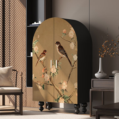 Garde-robe rétro pour chambre à coucher