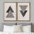 Mid-Century Spiral Triangle Polygon Variety Abstract Shapes Modern Minimalist-92285515-92285513