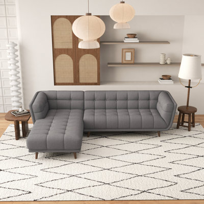 Worton Upholstered L-Shaped Sectional