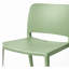 Chaise en plastique Durham, vert-1782289568