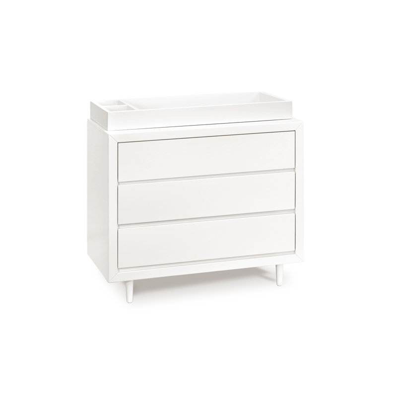 Nifty Removable Changing Table Topper, Warm White